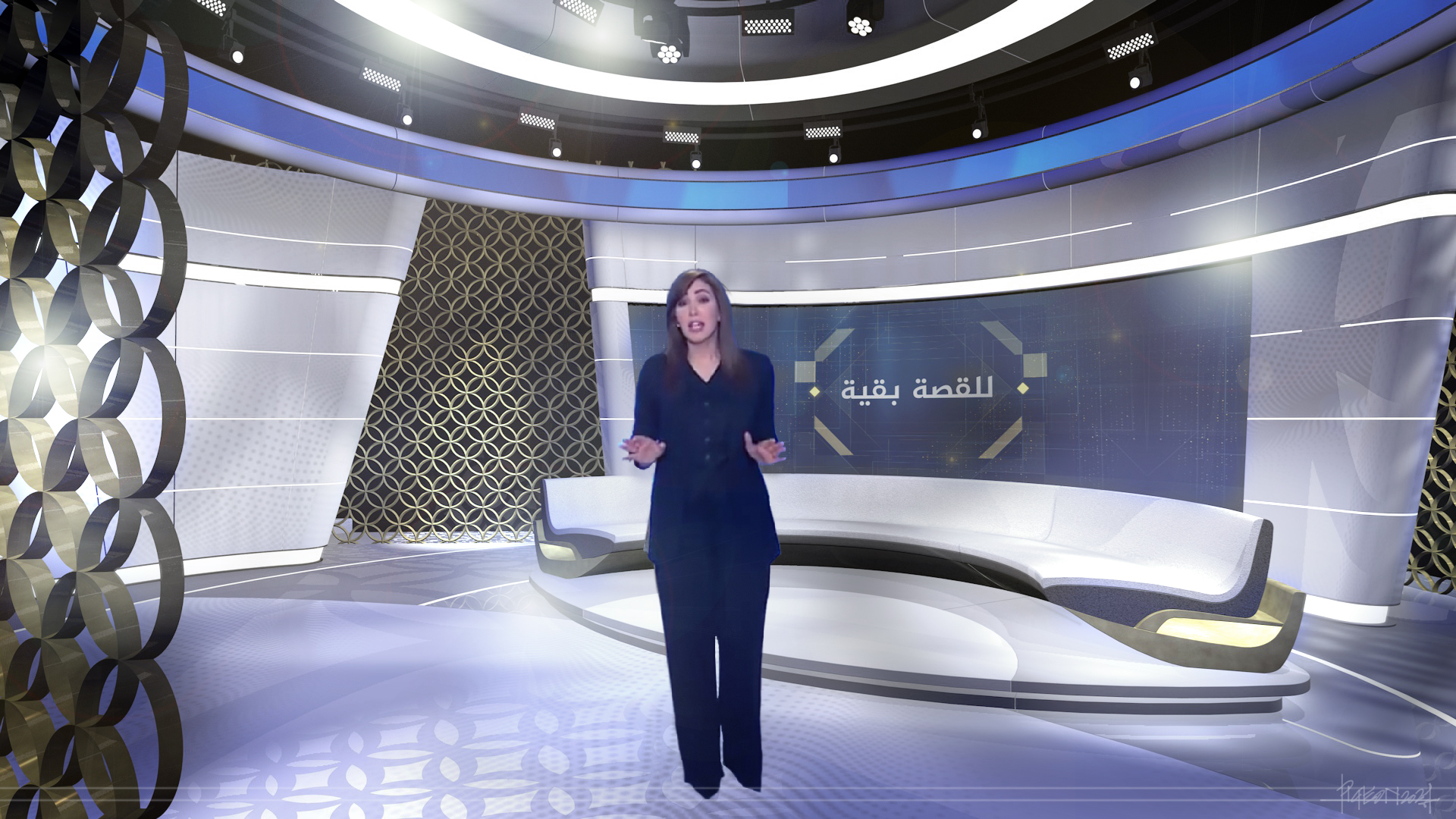 Al Jazeera Set Design concept